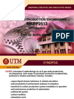 MKPP2513: Petroleum Production Engineering