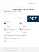 A Novel Dynamic Gravimetric Method To Assess Degassing of Roasted Coffee