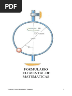 Formulario Elemental de Matematicas