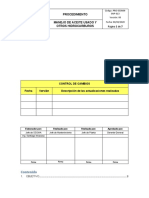 Pro-Ssoma-Snp-013 - Procedimiento de Manejo de Aceite Usado y Otros Hidrocarburos