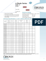 Low Noise Zener Diode Series: Features