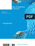 Generative Design of Landforms With Dynamo in Civil 3D: Andreas Luka