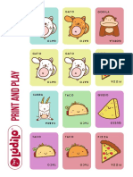 Taco PRINT AND PLAY - 2 1