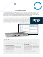 Advanced High-Capacity Synchronization Solution: Your Benefits