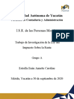 Estrella Annette Investigación ISR