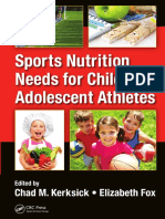 Sports Nutrition Needs For Child and Adolescent Athletes PDF