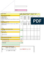 Pump Head Losses and TDH Calculation: 10.65 Q 1.852 L HF - C 1.852 D 4.87