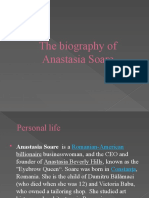 The Biography of Anastasia Soare