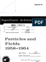 Significant Achievements in Particles and Fields 1958-1964