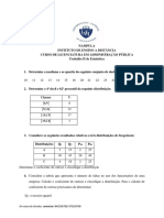 Trabalho 2. Estatistica PDF