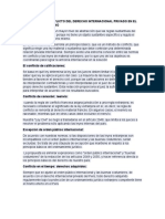 Las Reglas de Conflicto Del Derecho Internacional Privado en El Código Civil Peruano