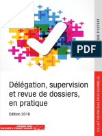 Delegation Supervision Revue de Dossiers - 2016