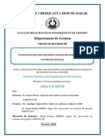 Mémoire DEA MB. SENE PDF