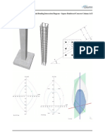 Square Reinforced Concrete Column Interaction Diagram Biaxial PDF