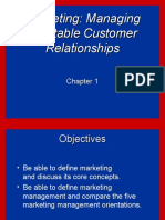 Marketing: Managing Profitable Customer Relationships