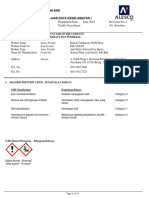 Safety Data Sheet: (Helaian Data Keselamatan) P461-XXXX Revision No: 1