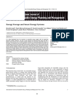 Energy Storage and Smart Energy Systems