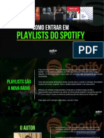 Ebook Playlists Spotify Palco Digital PDF