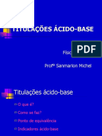 Aula de Titulação Acido Base