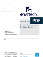 20003-SPE-200.0 - Envirtech Tsunami Warning System - Surface Buoy Specifications (Tsunami Buoy)