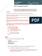 Computational Thinking Worksheet 5 Answers