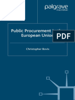 Public Procurement in The European Union