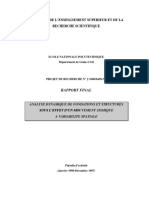 Analyse Dynamique de Fondations Et Struc