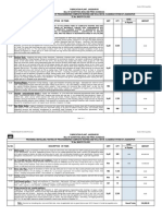 Tender Enquiry No. Bhe/Fp/Cvl/025 Section-IV Bill of Quantities