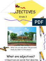 Grade 3 - ADJECTIVES