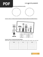 Fiche D'exercices - Possessifs