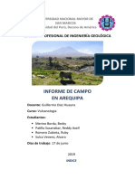 Informe de Vulca AREQUIPA