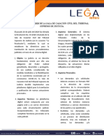 Lega Letter - Ministerio Del Poder Popular para El Turismo y Comercio Exterior.