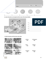 Worksheet: Label The School Subjects