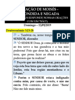 Domingo - Dt3.23-28 - Oração Não Respondida