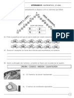 Atividade 01 - Matemática - 2º Ano PDF