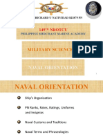 Military Science 31: Naval Orientation