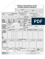 Informe de Verificacion Del Sistema de Medida Fronteras Comerciales