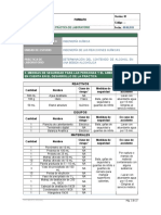 Determinación Contenido de Alcohol