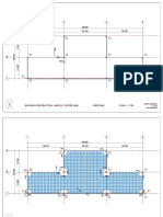 Grid Plan Building Construction - Waffle / Coffer Slab SCALE - 1:100