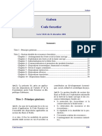 Gabon Code 2001 Forestier