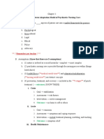 The Stuart Stress Adaptation Model of Psychiatric Nursing Care