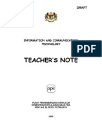 ICT - Teacher's Guide