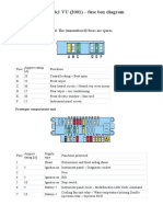 Peugeot Partner mk1 VU (2001) - Fuse Box Diagram: BSI Unit