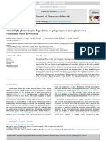 Visible Light Photocatalytic Degradation of Polypropylene Microplastics in A Continuous Water Flow System