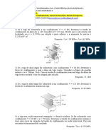 Lista de Revisão Resistência Ii