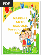 Mapeh 1 Arts Based On MELC Unit 1