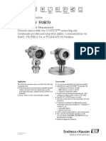 Deltapilot S FMB70: Technical Information