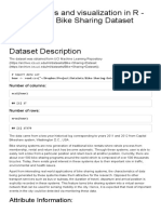 Data Analysis and Visualization in R - Final Paper - Bike Sharing Dataset Analysis