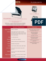 F Floodlights: Standard S Specification Features