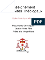 Enseignement Lévite Théologal